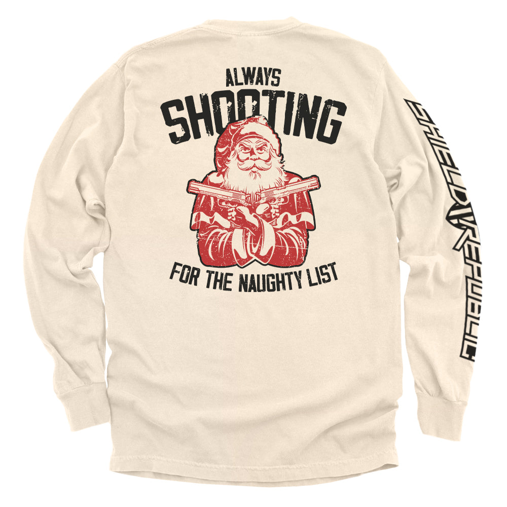 Always Shooting For The Naughty List