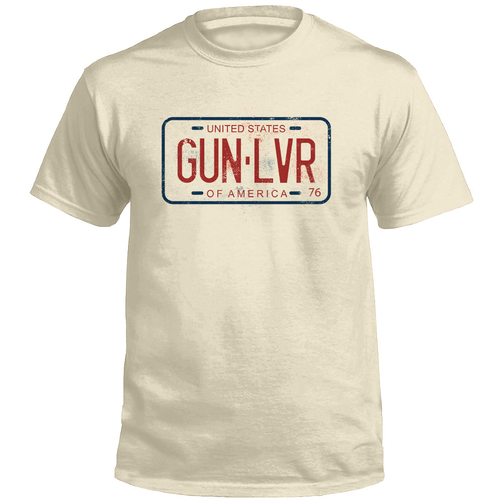 GUNLVR License Plate