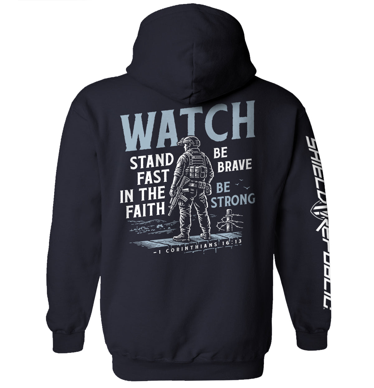 Watch Stand Fast in the Faith (Back Print)