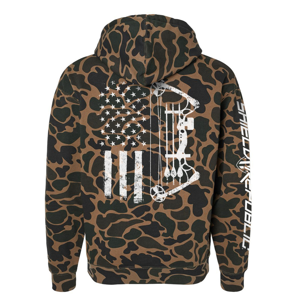 Compound Bow USA Flag – Shield Republic - Main Image