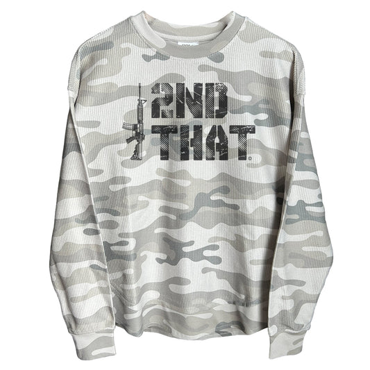 I Second That Dark Grey (Front) Corded Poncho