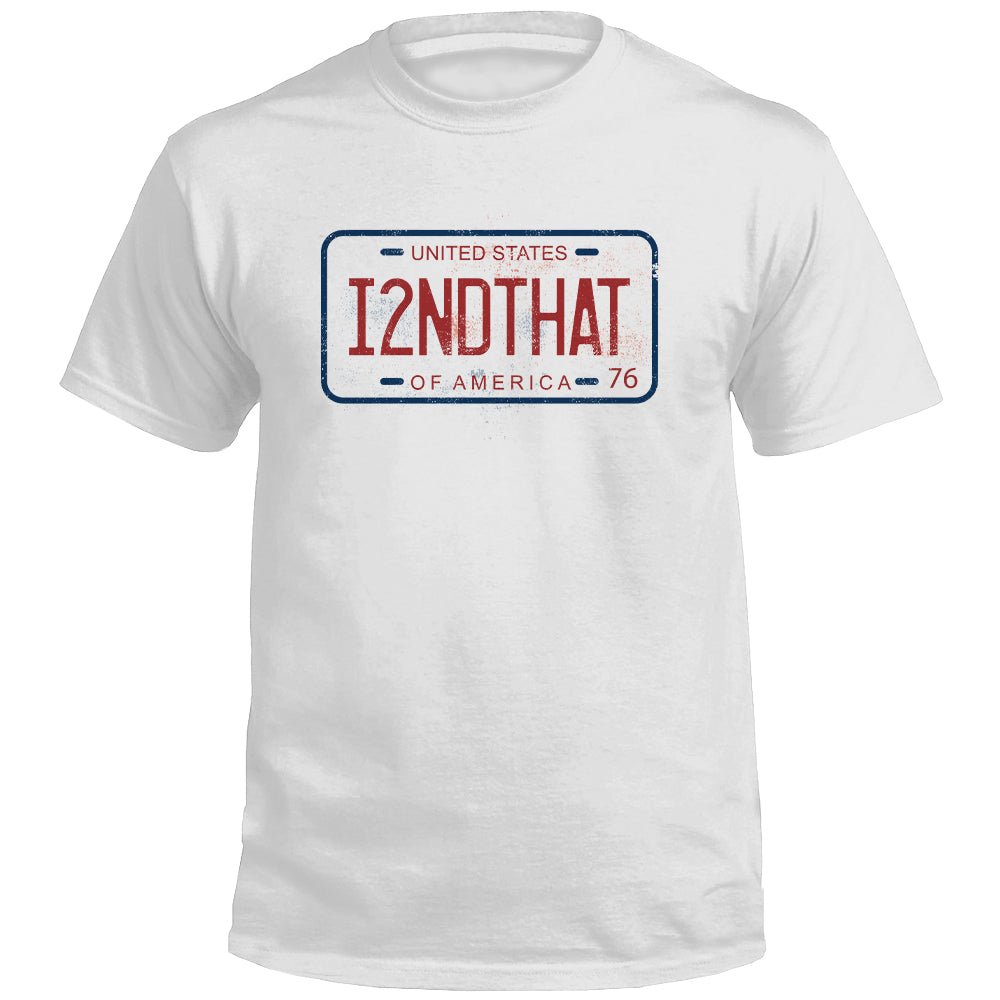 I2NDTHAT License Plate