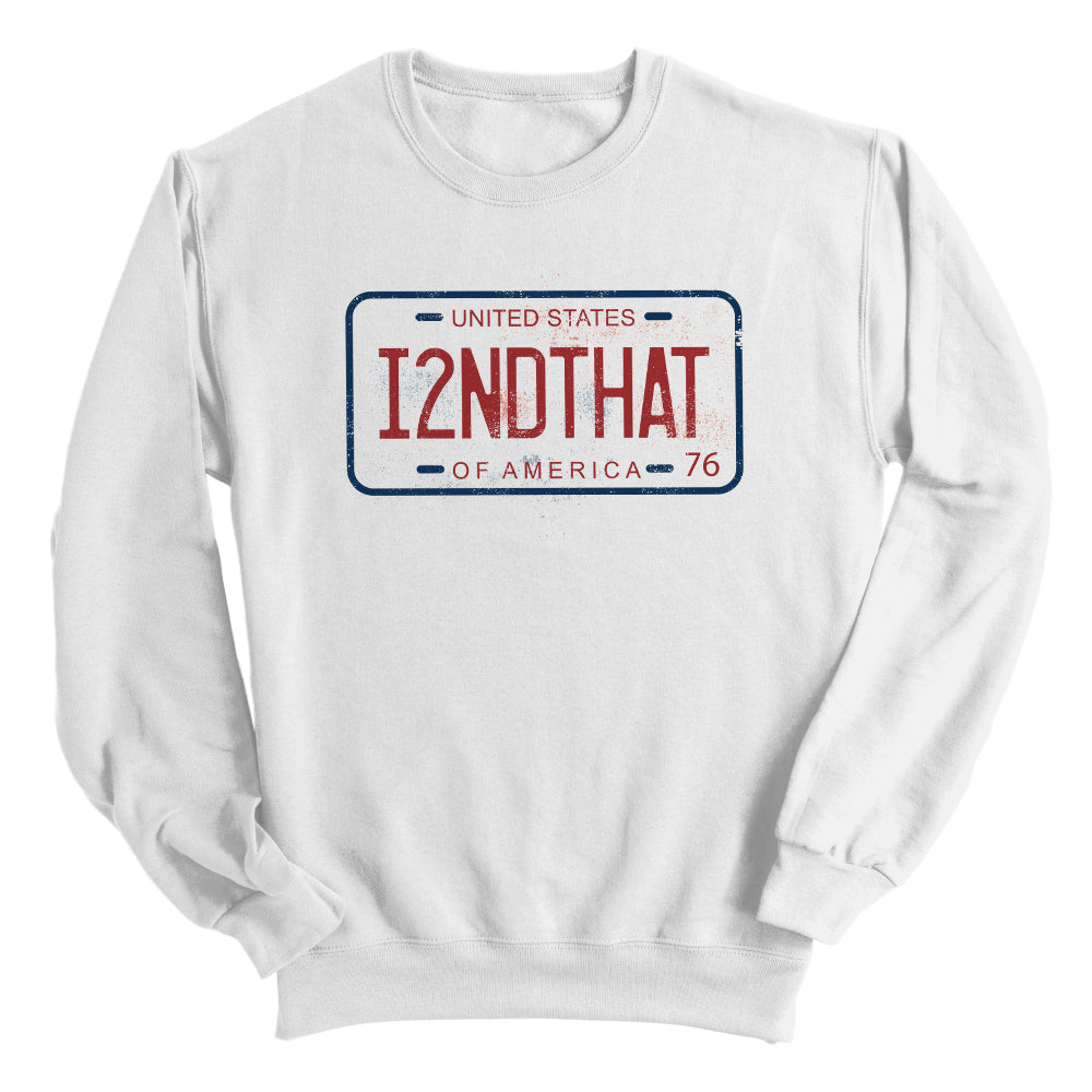 I2NDTHAT License Plate
