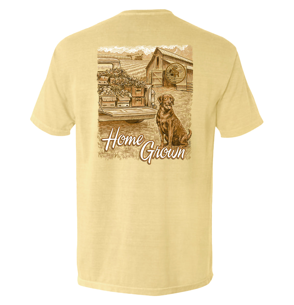 Home Grown Pocket Tee