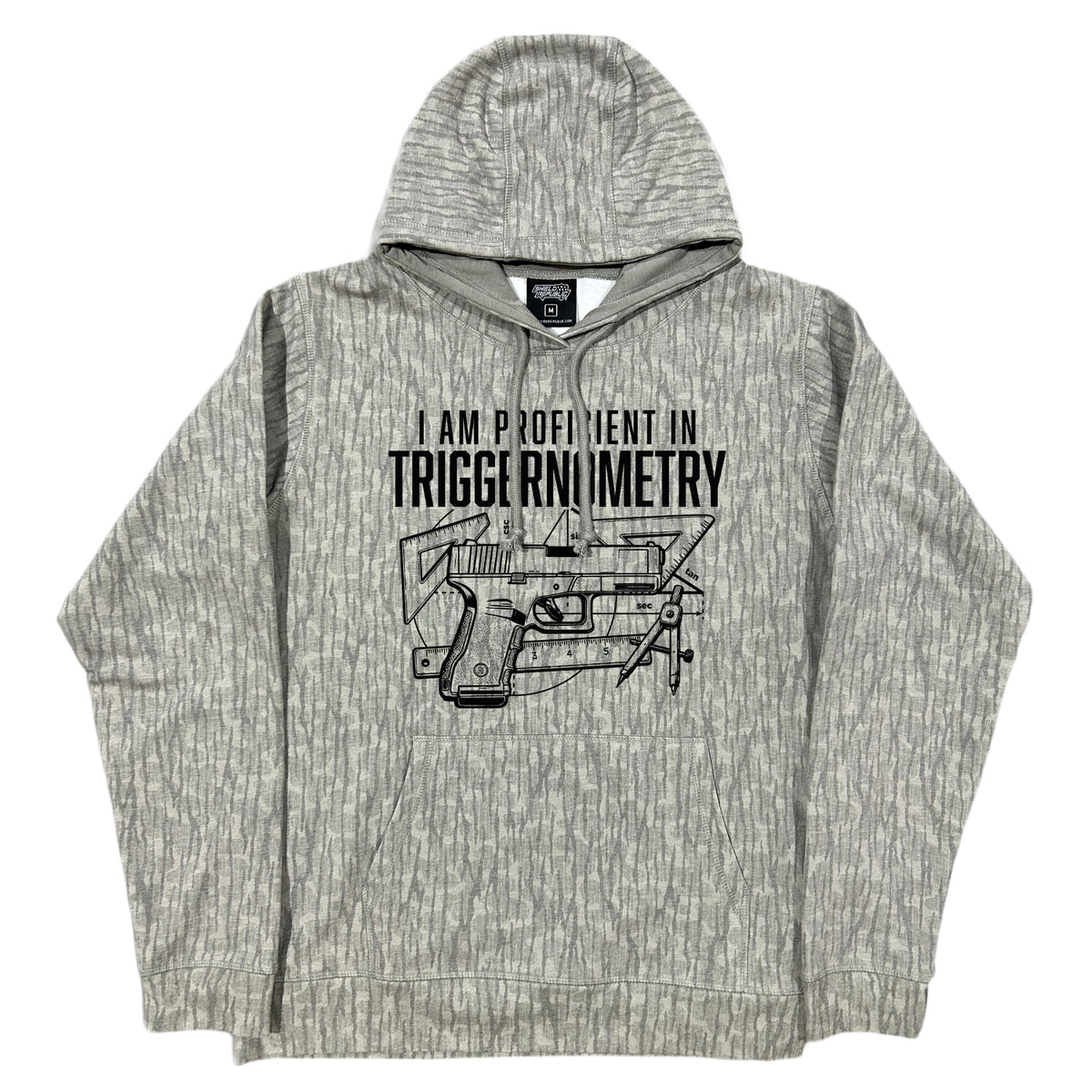 I Am Proficient In Triggernometry (Front Print)
