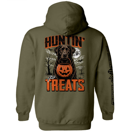 Huntin' For Treats Chocolate Lab