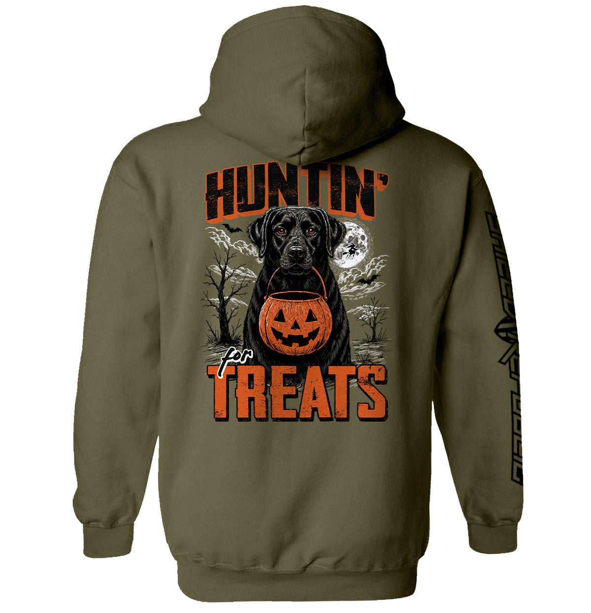 Huntin' For Treats Black Lab