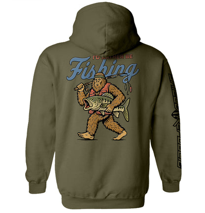 I'd Rather Be Fishing Bigfoot