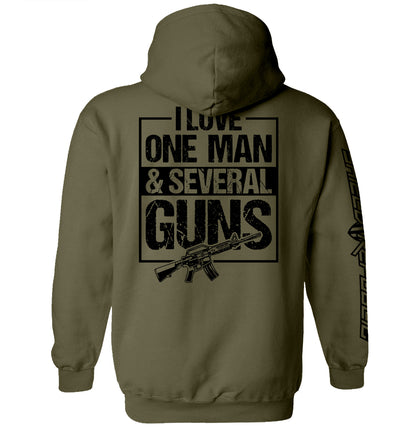 I Love One Man & Several Guns (Back Print)
