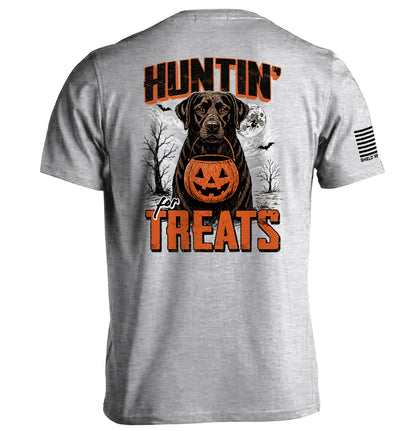 Huntin' For Treats Chocolate Lab
