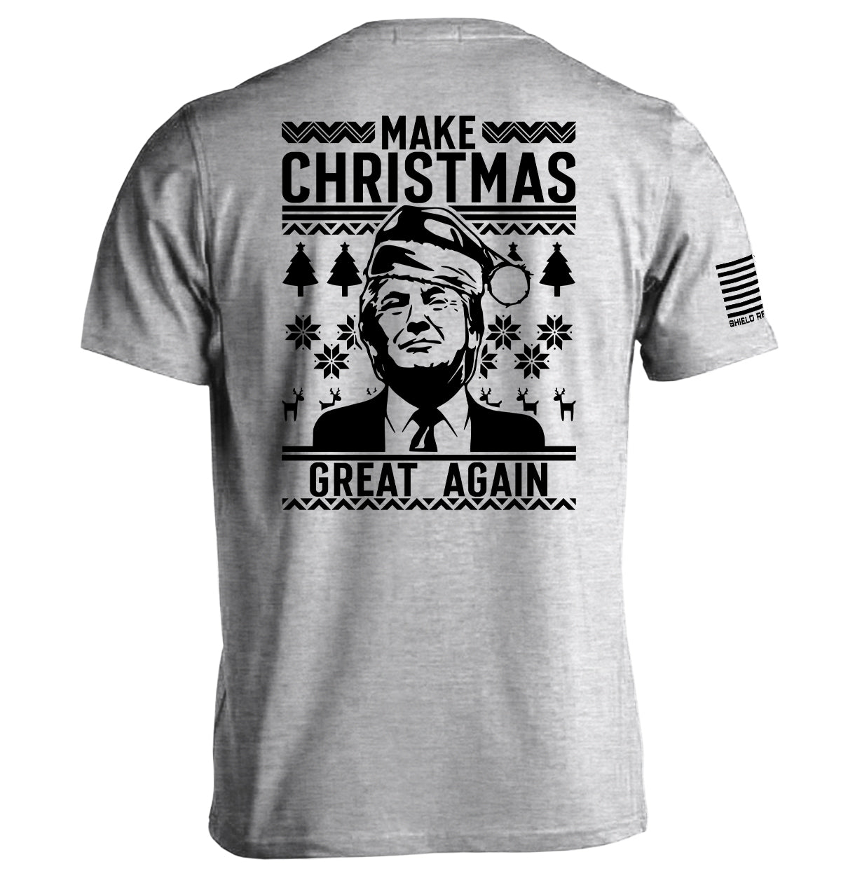 Make Christmas Great Again Trump Sweater Print