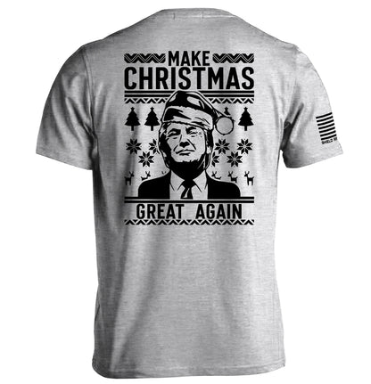 Make Christmas Great Again Trump Sweater Print