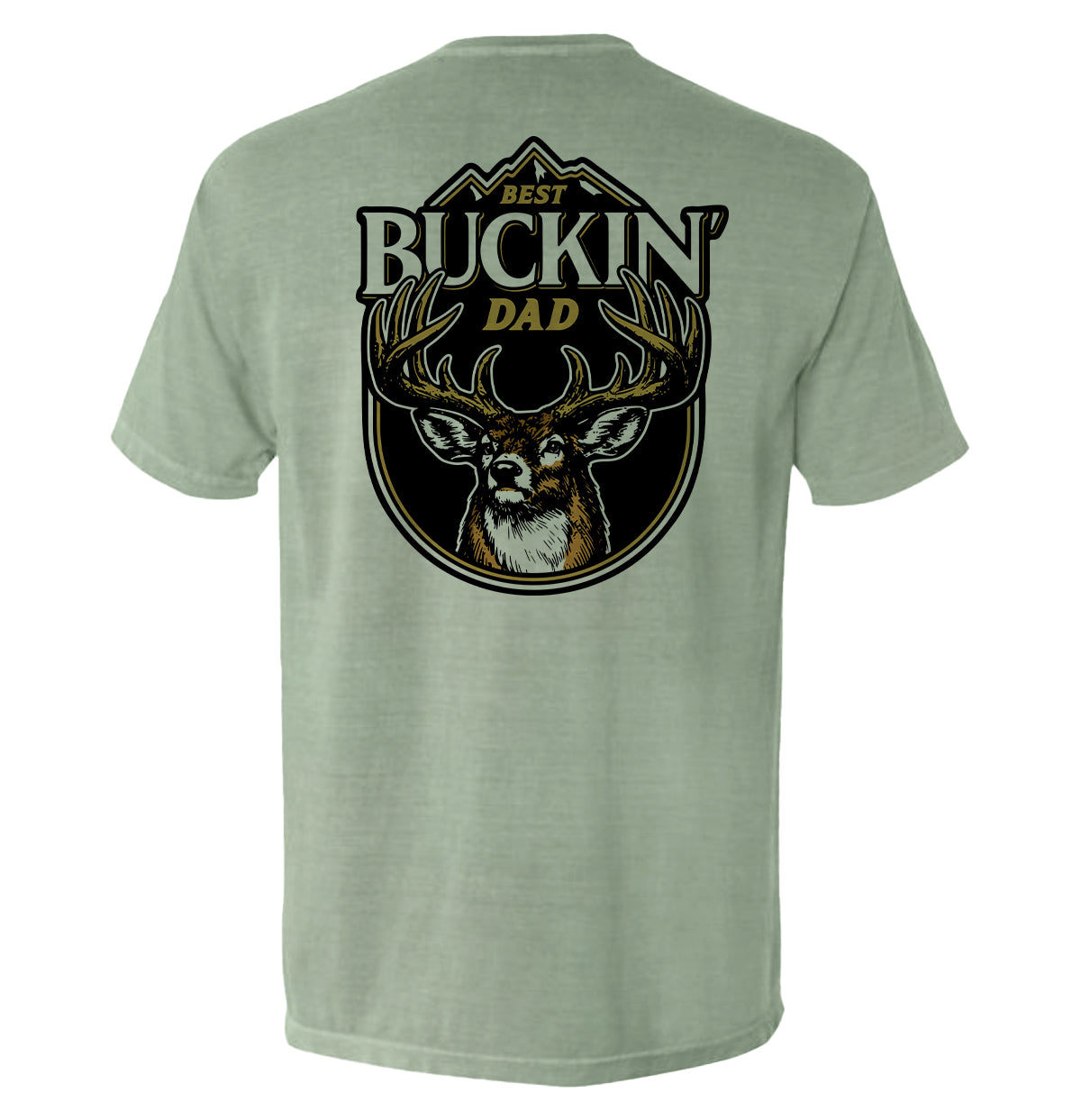 Best Buckin' Dad Deer (Back Print)