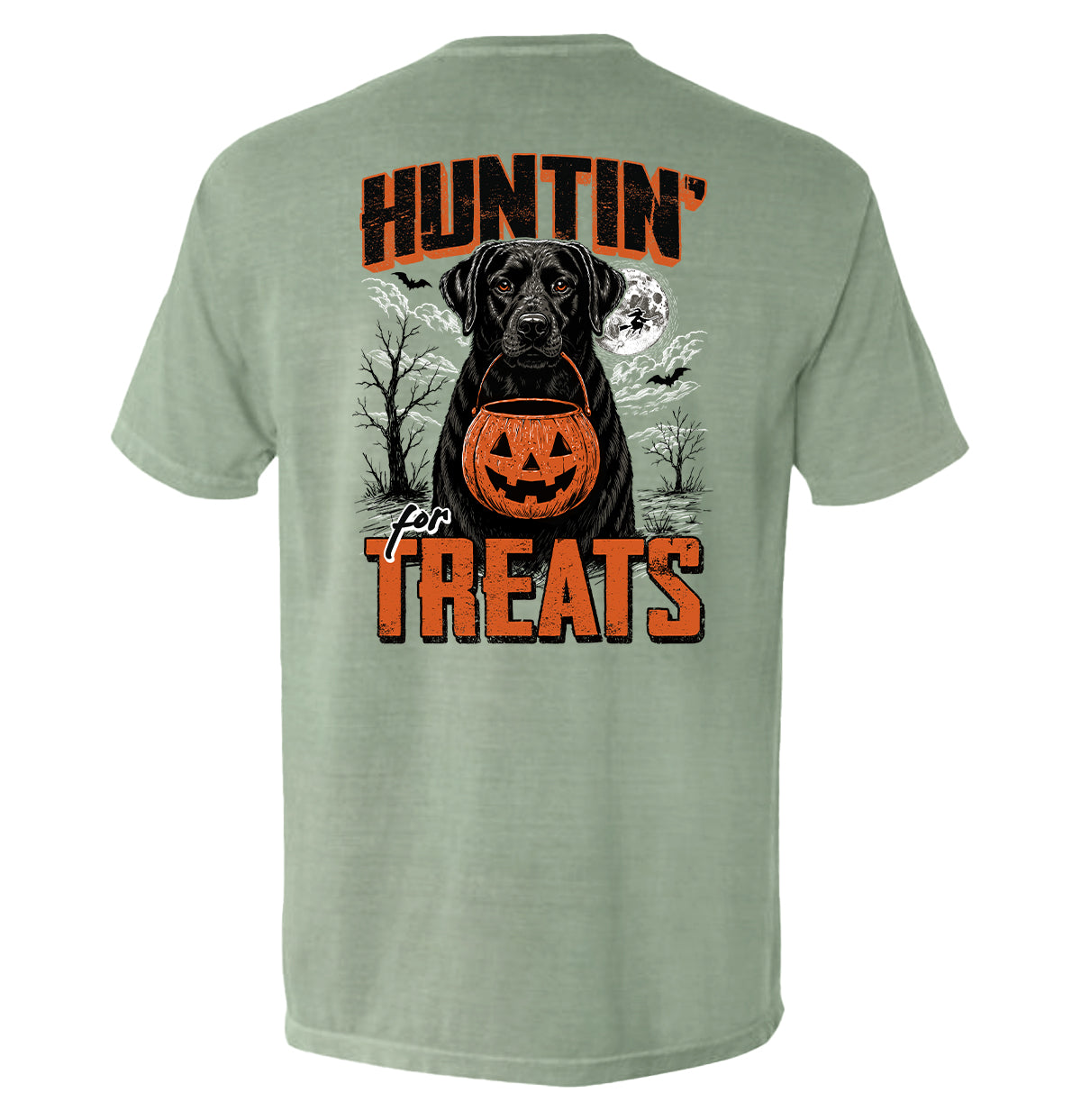 Huntin' For Treats Black Lab