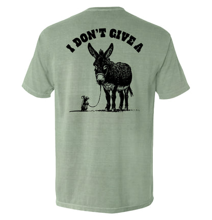 I Don't Give A Rat's Ass (Back Print)