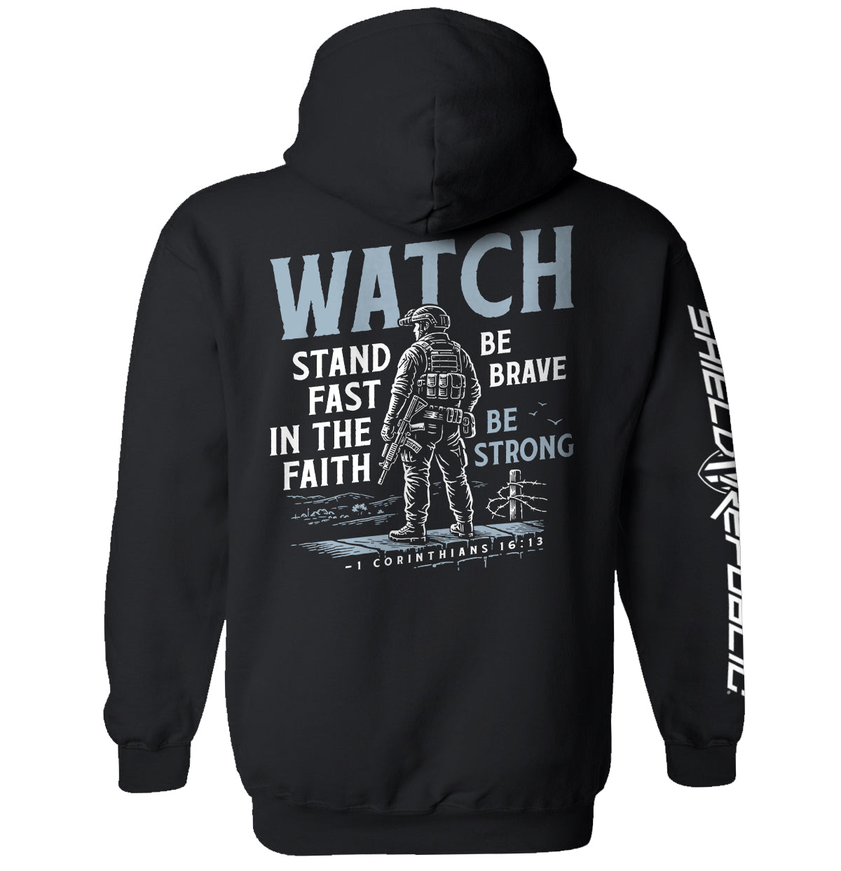 Watch Stand Fast in the Faith (Back Print)