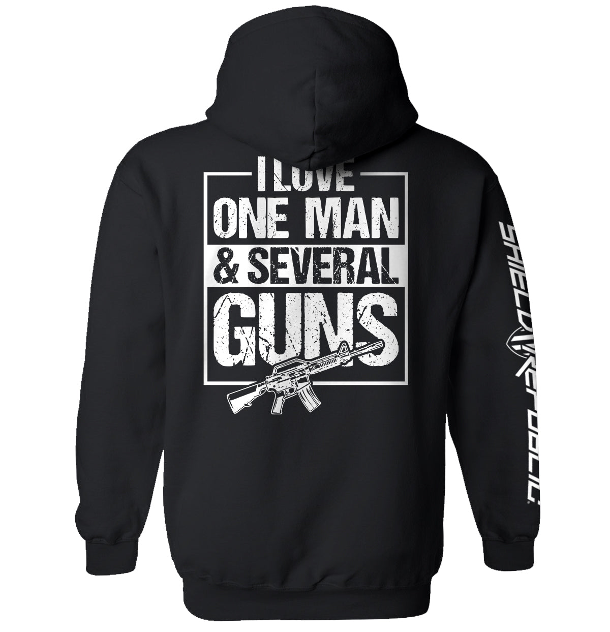 I Love One Man & Several Guns (Back Print)