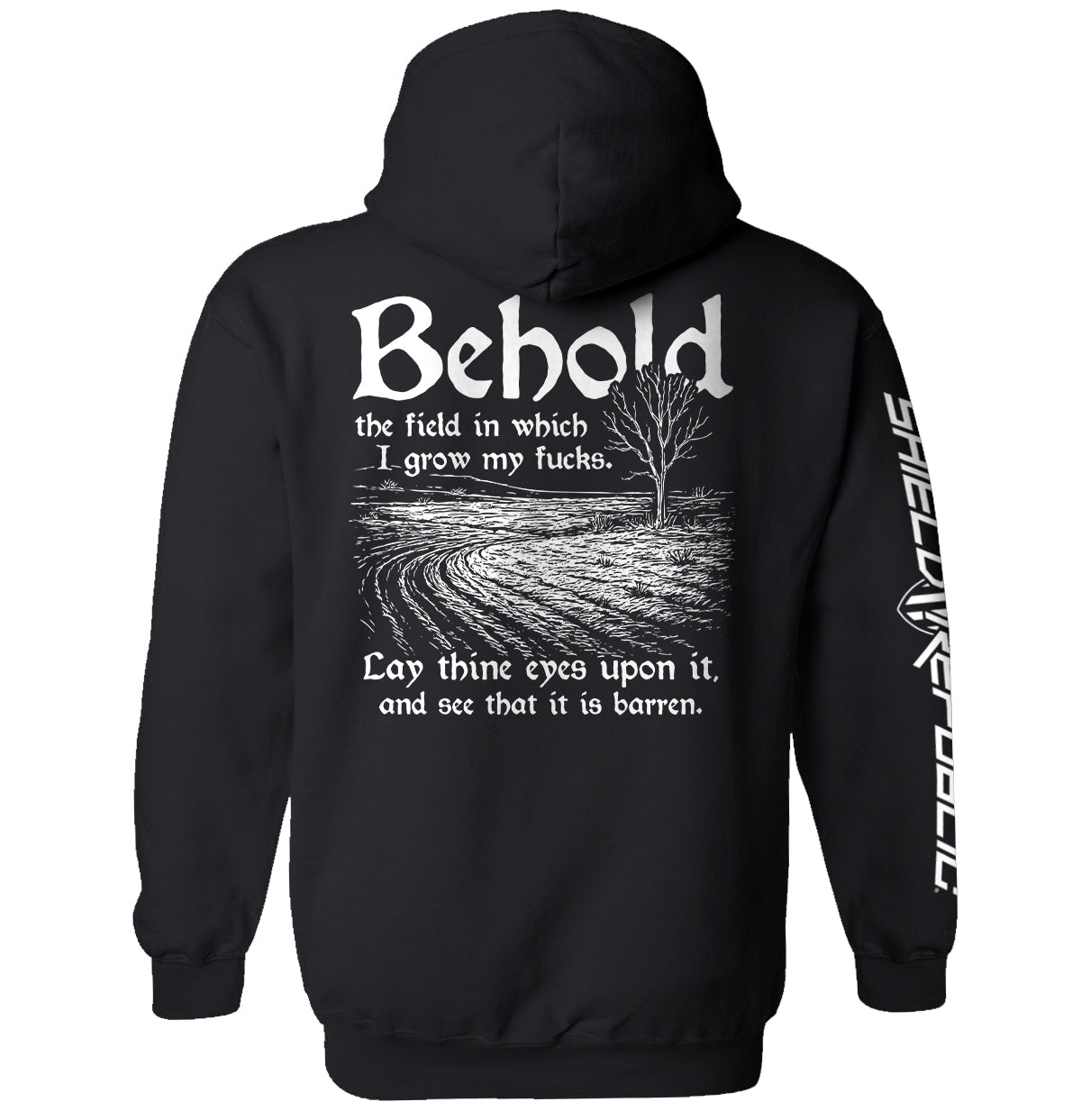 Behold the field in which I grow my Fs