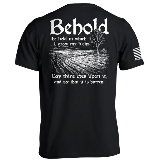 Behold the field in which I grow my Fs