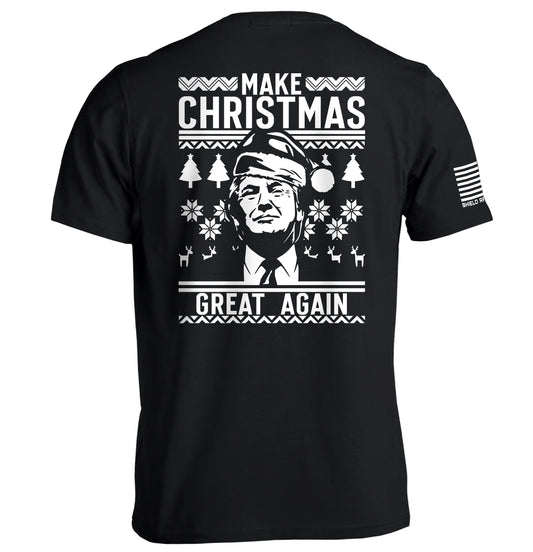 Make Christmas Great Again Trump Sweater Print