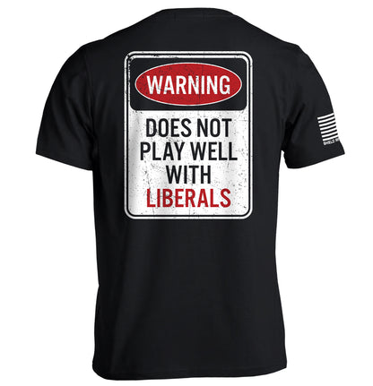 Warning Does Not Play Well With Liberals