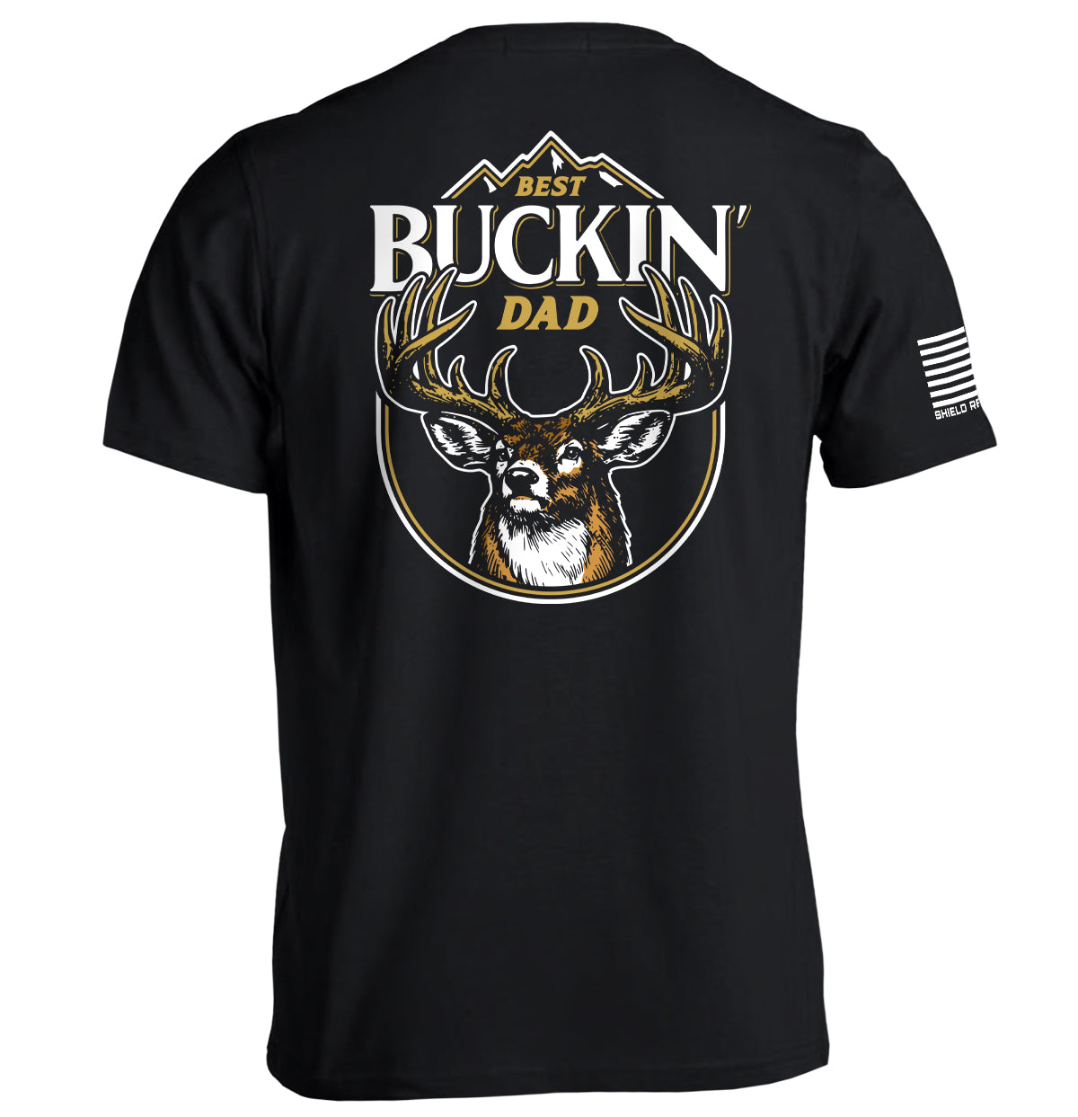 Best Buckin' Dad Deer (Back Print)
