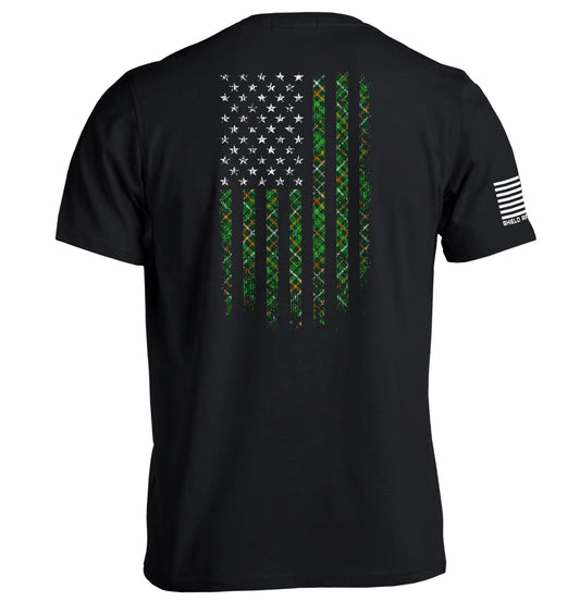 Irish Plaid American Flag