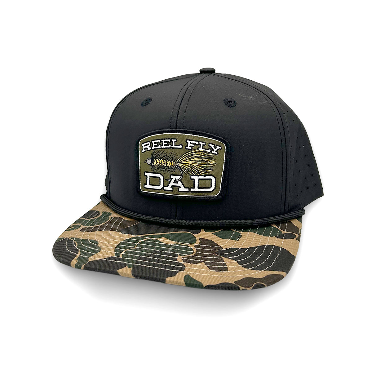 Fly Dad Reel Fly Dad (Woven Patch) – Shield Republic