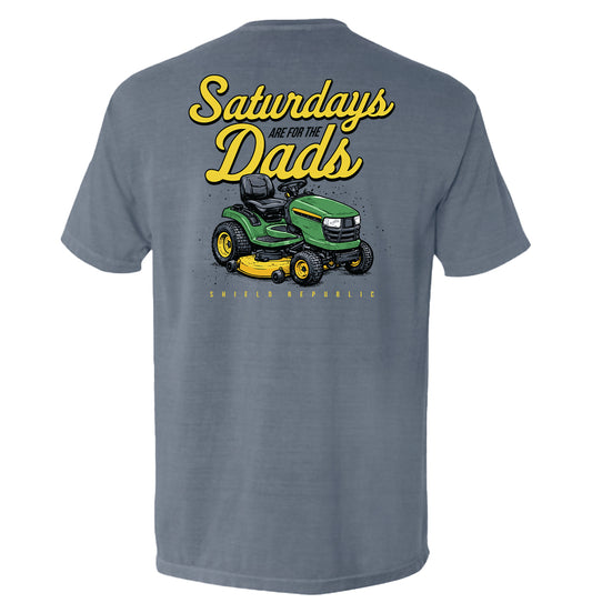 Saturdays Are For The Dads Mower (Back Print)
