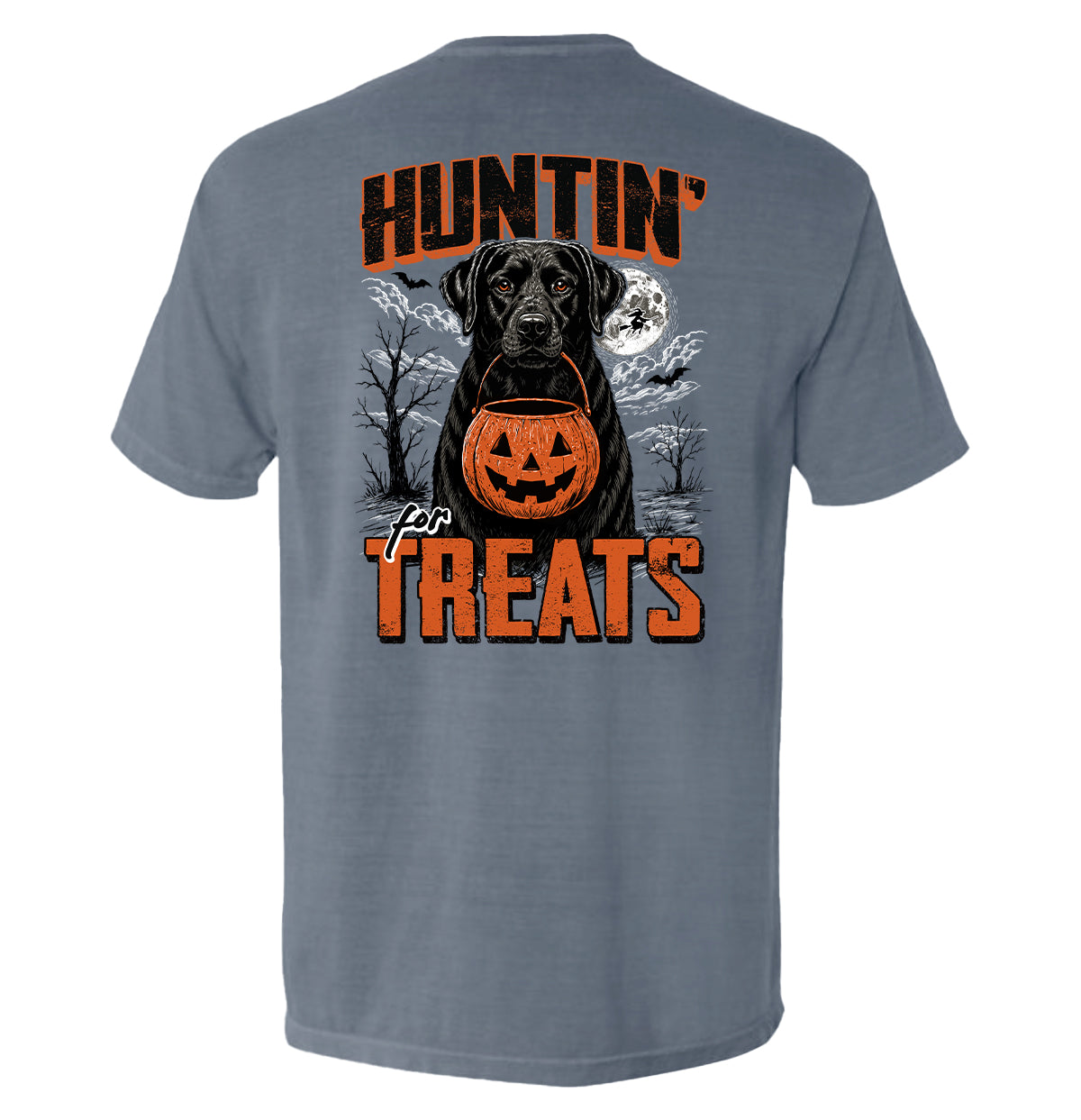 Huntin' For Treats Black Lab