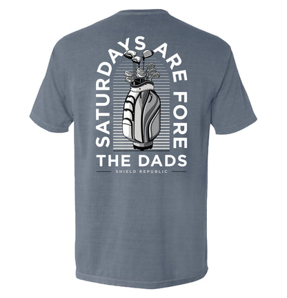 Saturdays Are For The Dads Golf Grey