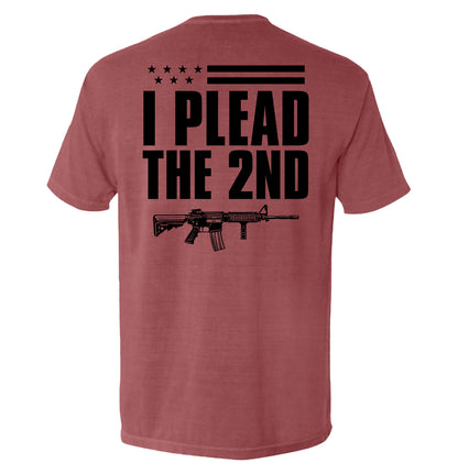 I Plead The 2nd (Back Print)