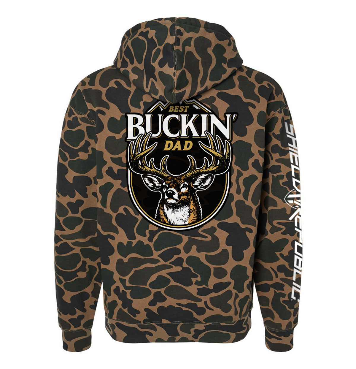 Best Buckin' Dad Deer (Back Print)