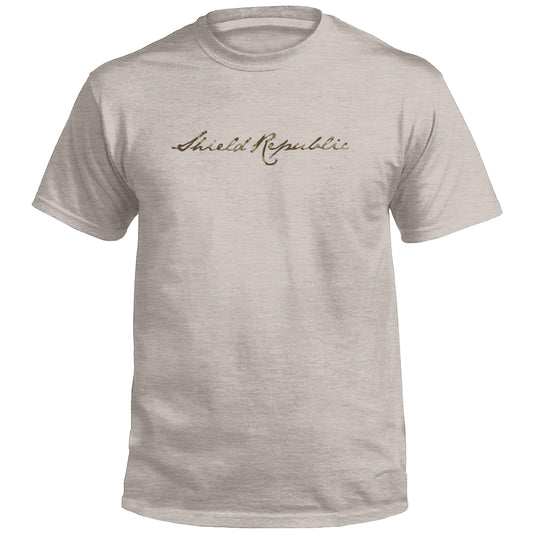 Shield Republic Duck Camo Script (Front)