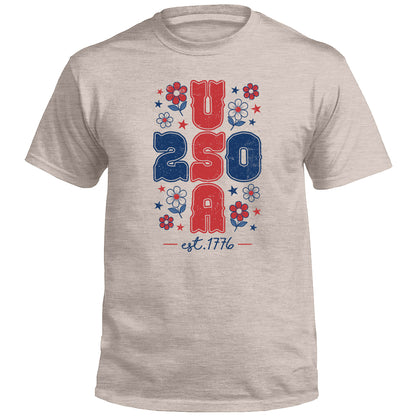 Red, White & Bloom (Front Print)