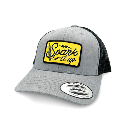 Spark it up Yellow (Woven Patch)