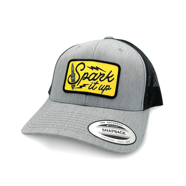 Spark it up Yellow (Woven Patch)