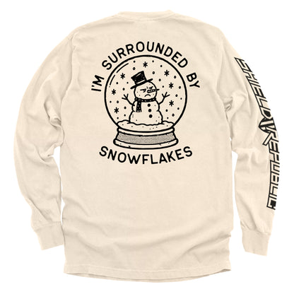 I'm Surrounded by Snowflakes Snowglobe