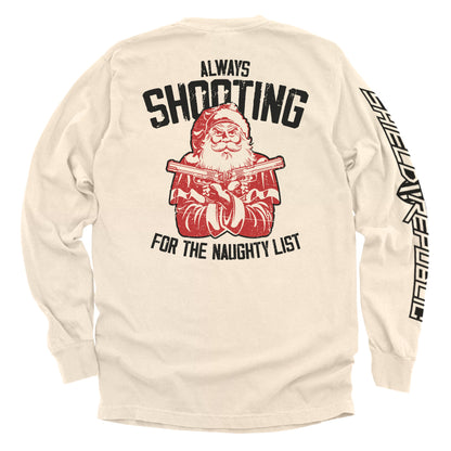 Always Shooting For The Naughty List