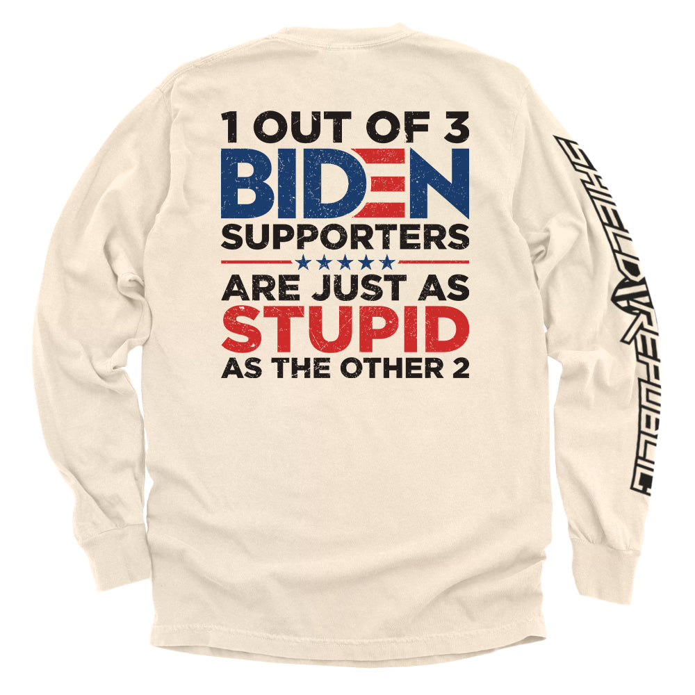 1 Out Of 3 Biden Supporters
