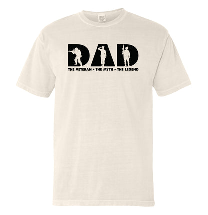 Dad The Veteran The Myth The Legend (Front)