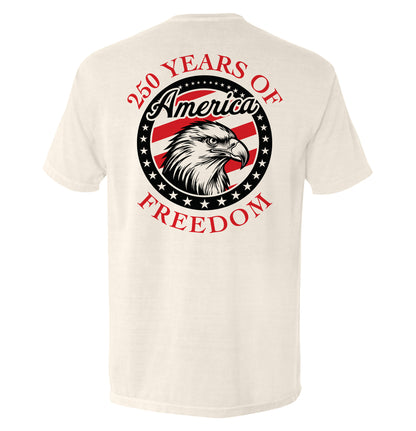 250 Years Of Freedom Eagle Circle
