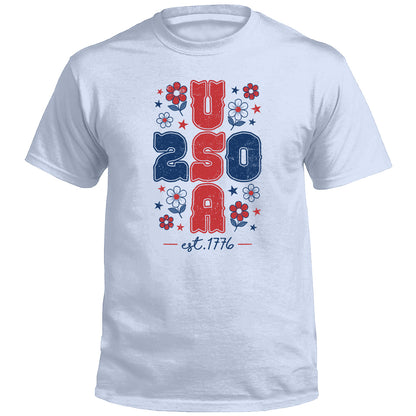 Red, White & Bloom (Front Print)