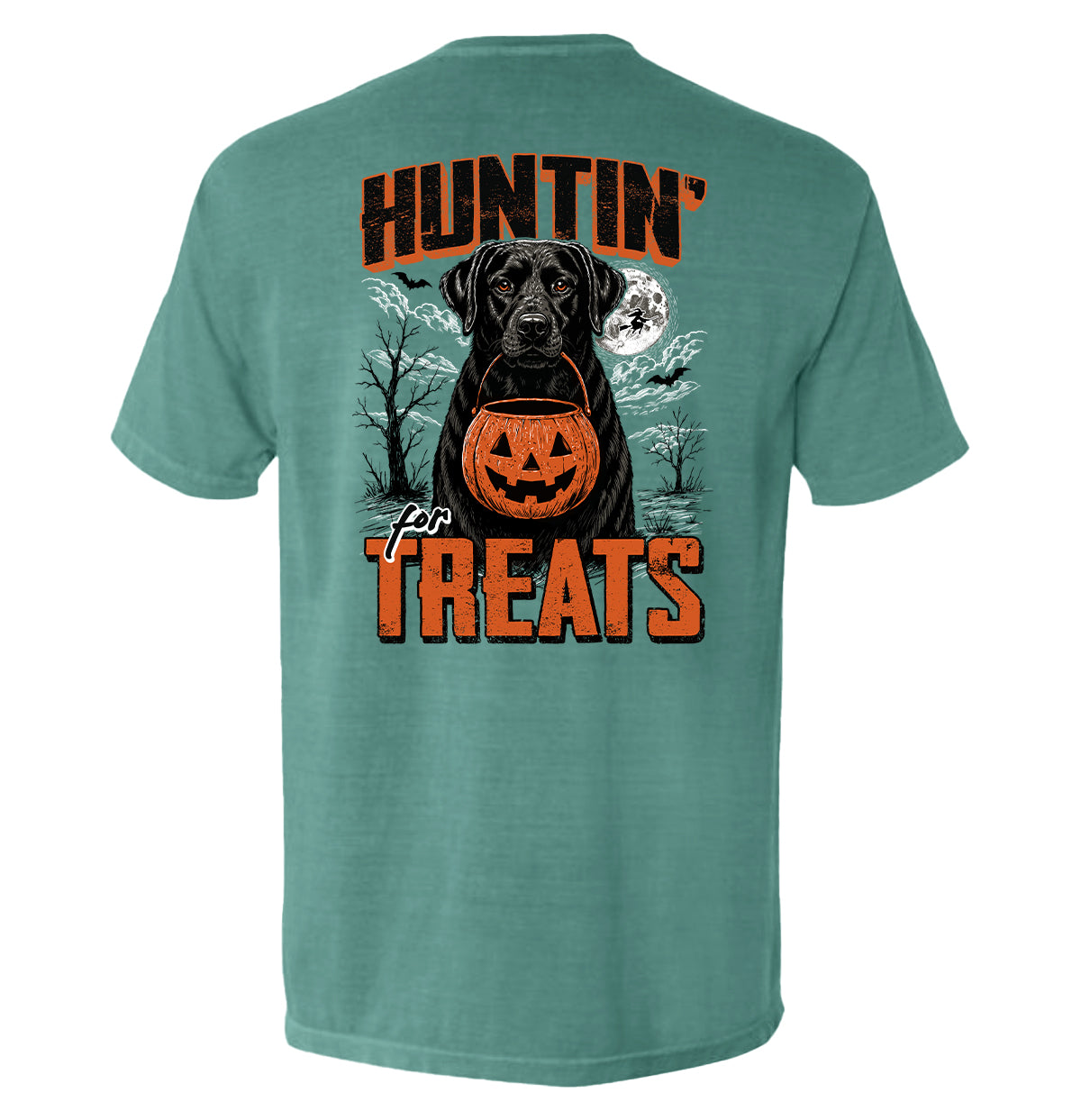 Huntin' For Treats Black Lab