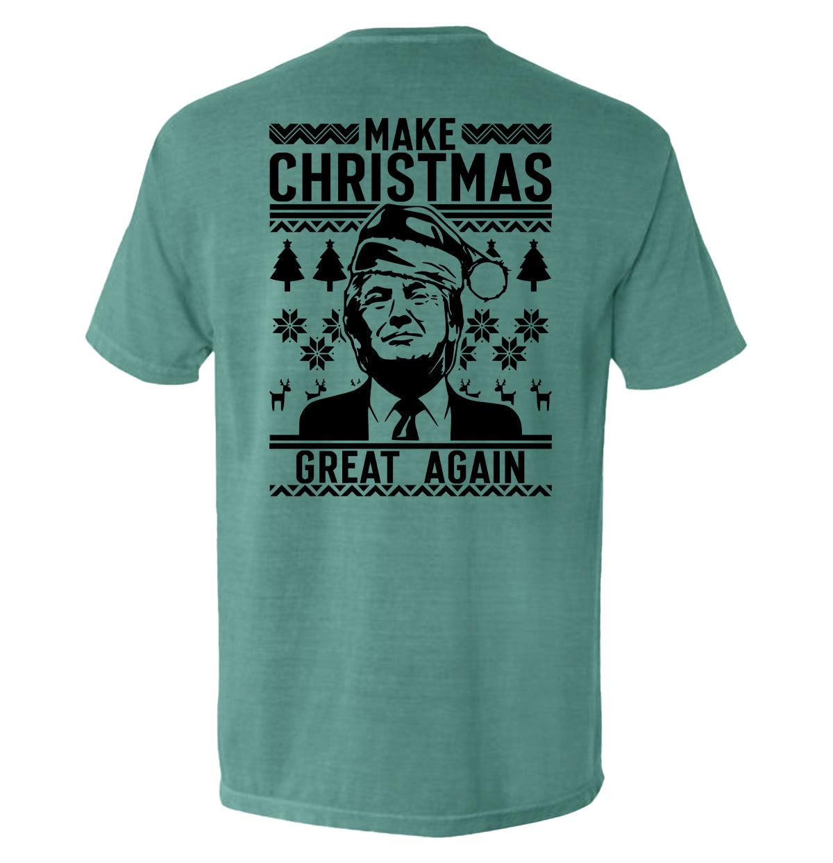 Make Christmas Great Again Trump Sweater Print