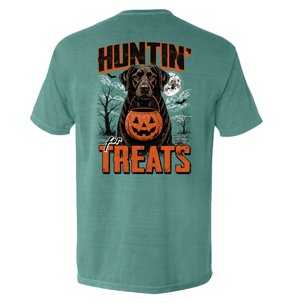 Huntin' For Treats Chocolate Lab