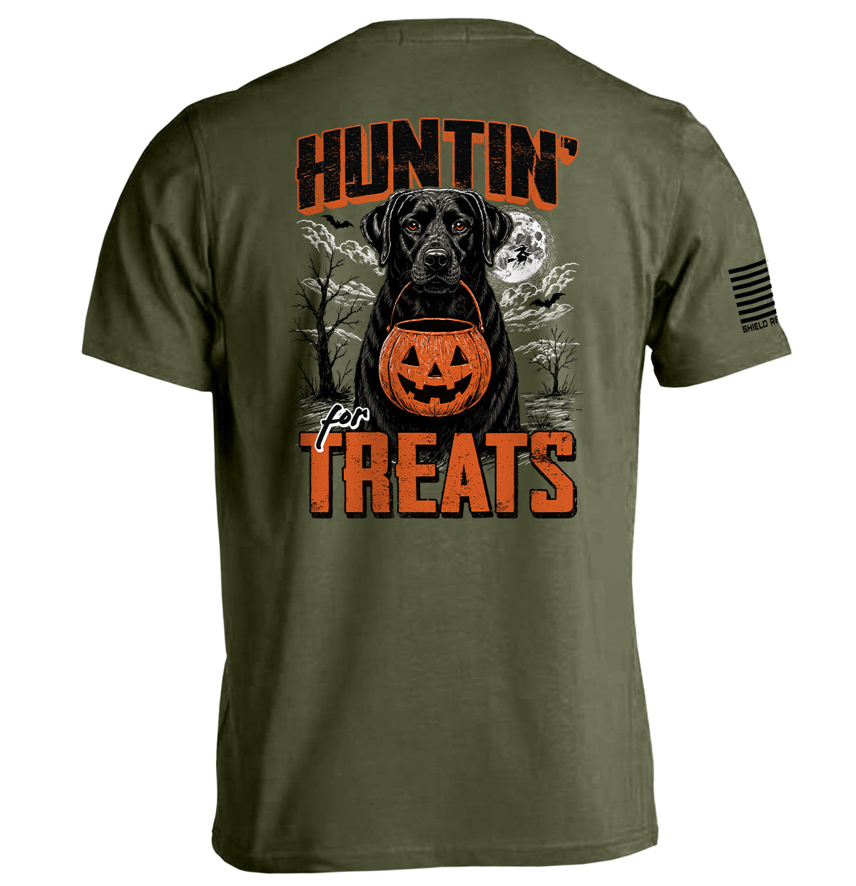 Huntin' For Treats Black Lab