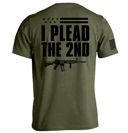 I Plead The 2nd (Back Print)