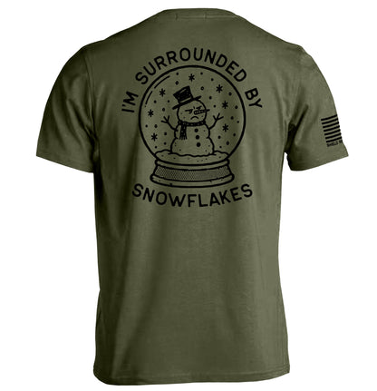 I'm Surrounded by Snowflakes Snowglobe