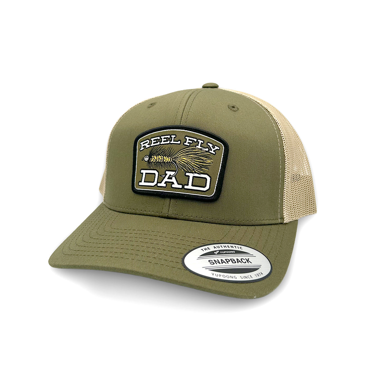 Fly Dad Reel Fly Dad (Woven Patch) – Shield Republic